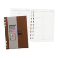 Planner 2026 Time A5 with Foil Stamp, Maroon