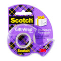 Scotch Gift Wrap Invisible Tape 19mmx16.5m 0.75inx650in 18Y S-Roll MS151818