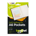 Topteam Label Pocket Holder 10328 112x152mm 5Sheet For A6 Paper Self Adhesive