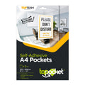 Topteam Label Pocket Holder 10326 220x305mm 3Sheet For A4 Paper Self Adhesive