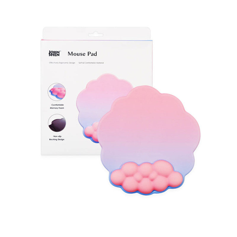 Johnshen Mouse Pad SN001594 Pink Cloud 250X260X25MM
