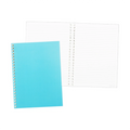 Premiere Notes Soft Spiral Notebook PP Light Blue 75gsm