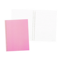 Premiere Notes Soft Spiral Notebook PP Pink 75gsm