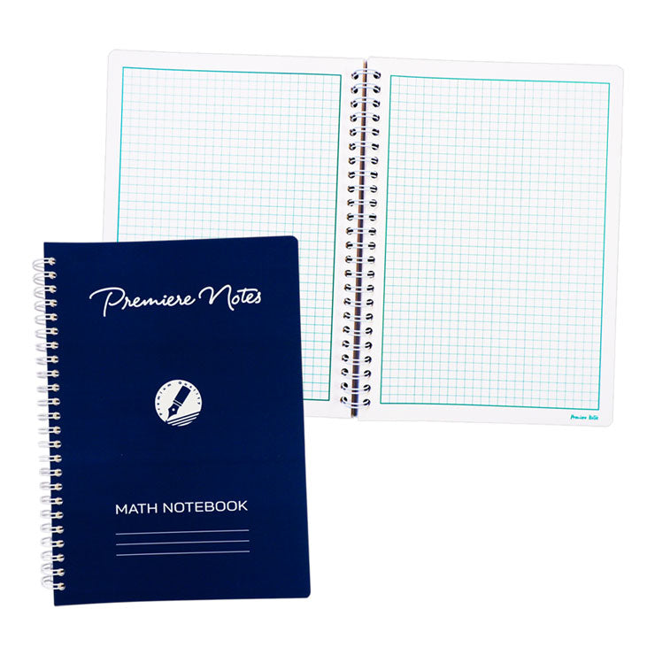 Premiere Notes Math Notebook C Blue 100S - School & Office Supplies