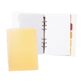 Best Buy 5 Subject Ring Binder Notebook Color Coded PP Desert Rose