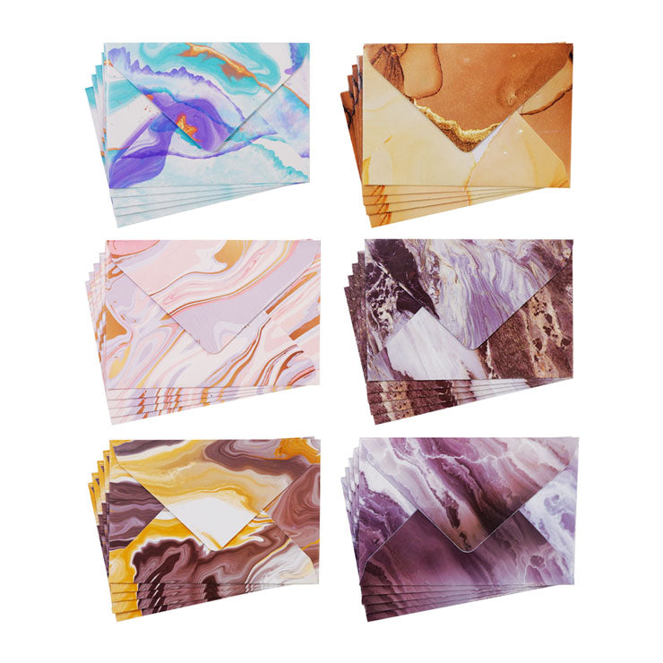 Best Buy Baronial Envelope Classic Marble 7.5x11cm 5pcs - School & Office Supplies