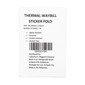 Thermal Waybill Sticker Fold 50's A6 100x150mm