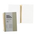 Premiere Notes Spiral Notebook Nb-D26-29-A6 A6 80S 80gsm Gray Kraft - Notebooks & Pads
