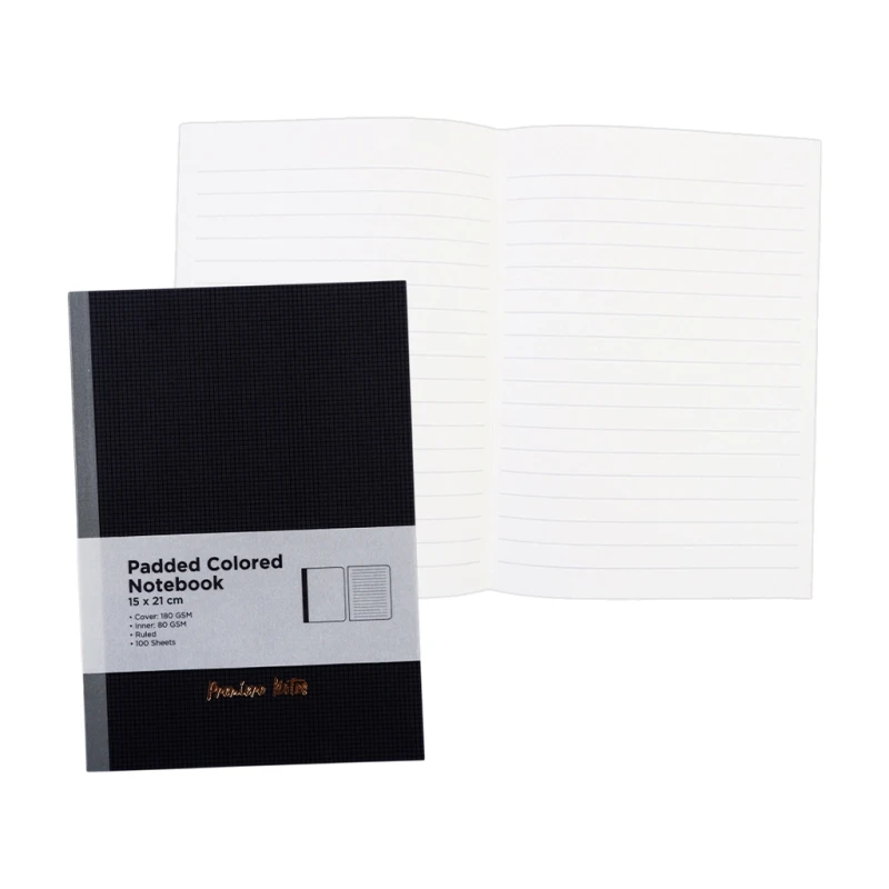 Premiere Notes Padded Notebook Nb-C26-22-A5 A5 100S 80gsm Blue - Notebooks & Pads
