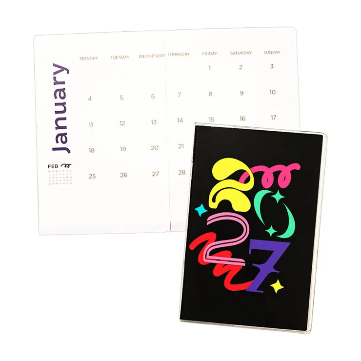 Best Buy 2027 Monthly Planner with Plastic Jacket 16's 10x15cm
