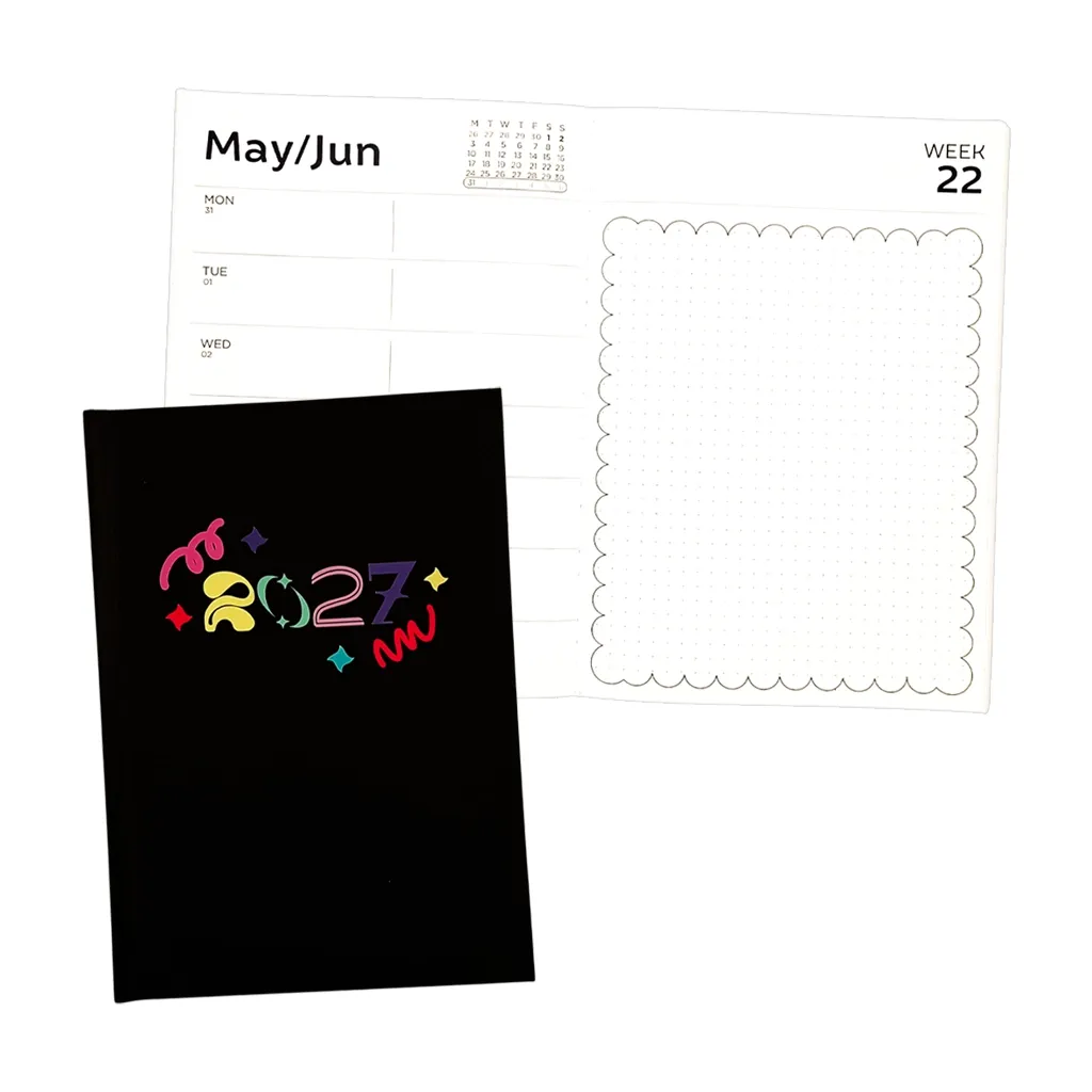 Best Buy 2027 Weekly Planner 80Sheets 14.8x21cm (design may vary) - Paper Supplies