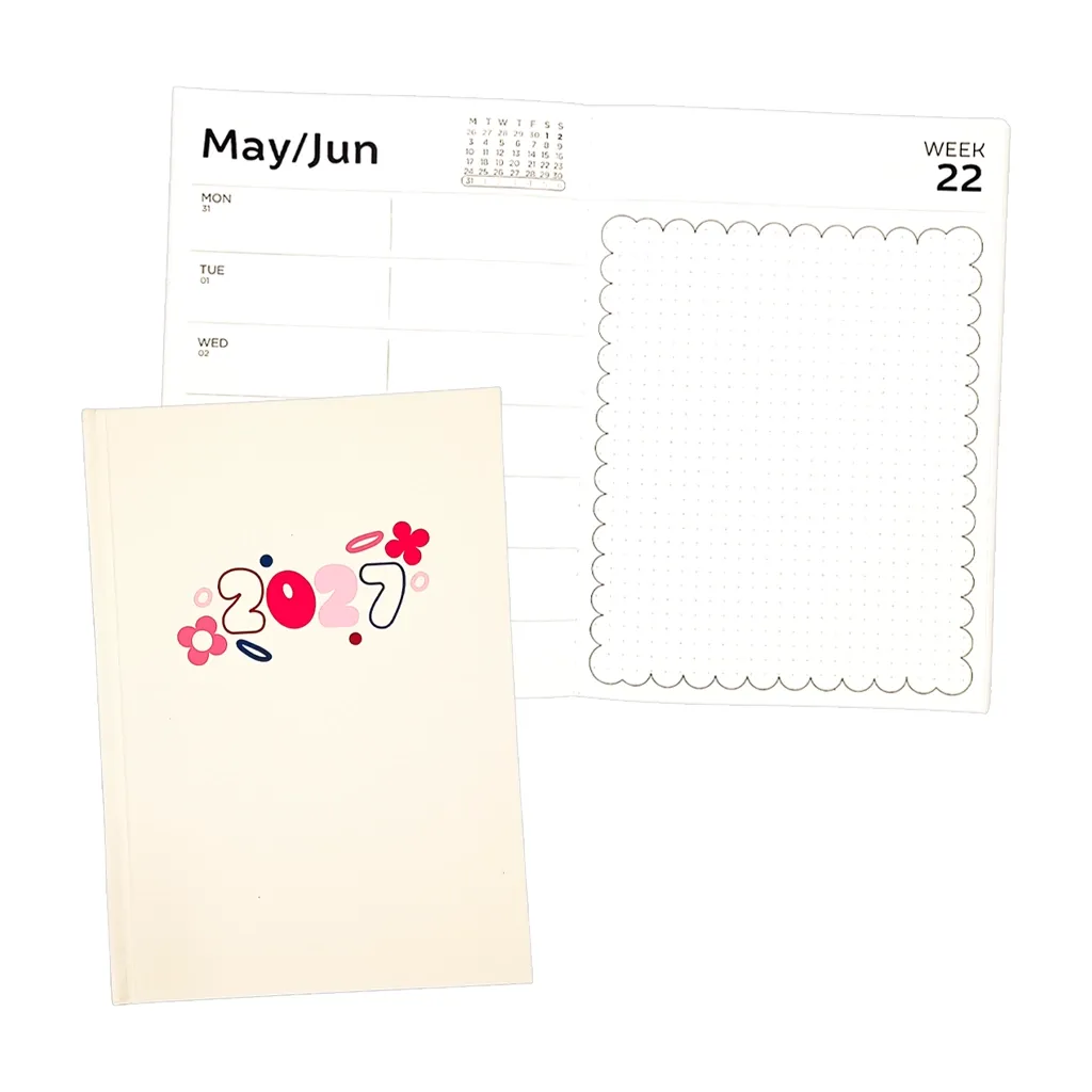 Best Buy 2027 Weekly Planner 80Sheets 14.8x21cm (design may vary) - Paper Supplies