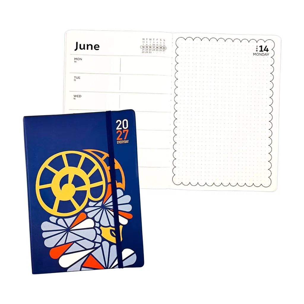 Best Buy 2027 Daily Planner 252 Sheets 14.8x21cm (color may vary)
