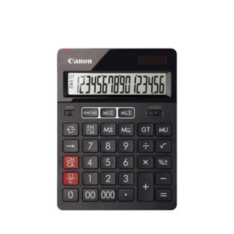 Canon Desktop Calculator AS280 16 Digits Dual Power Large Display Black