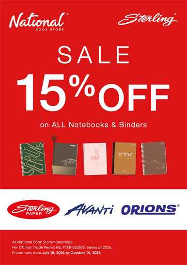 Sterling, Avanti & Orions Notebooks | 15% Discount Promo